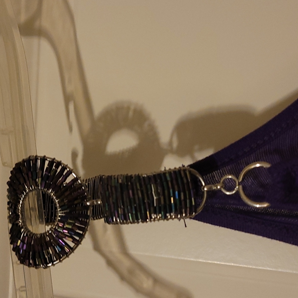 Purple Cold Shoulder L - Picture 4 of 4